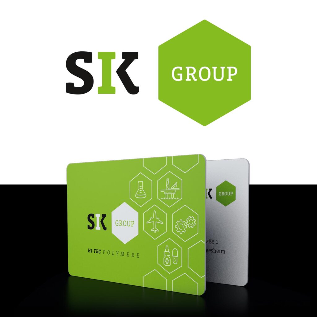 SIK Group Logo und Visitenkarte